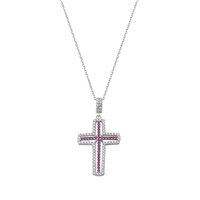 Collana Amen Diamond in Argento Zircone CLCRVBRZ - CLCRVBRZ